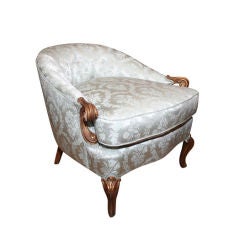 An American Louis XV Style Arm Chair