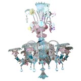 Venetian Murano Glass Chandelier