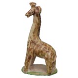 Whimsical Giraffe by Guido Gambone