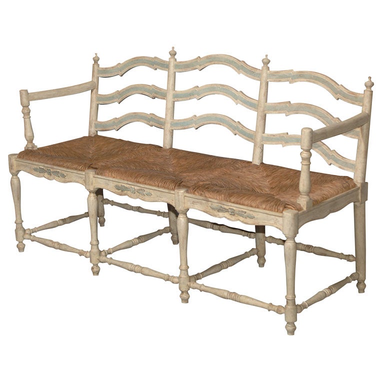 French Country Style Bench