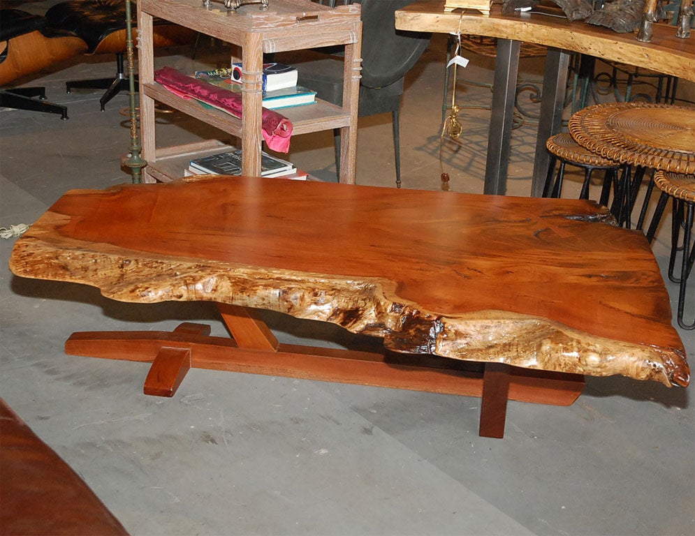 maka wood coffee table from thailand
