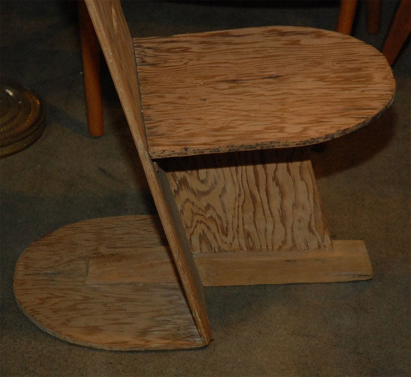 Rudolph Schindler Sidechair In Good Condition In Los Angeles, CA