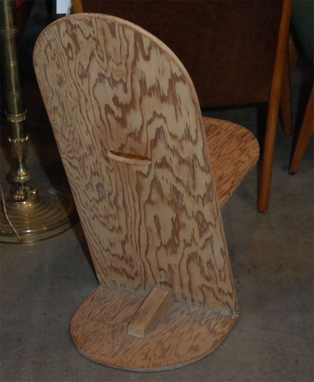 Mid-20th Century Rudolph Schindler Sidechair