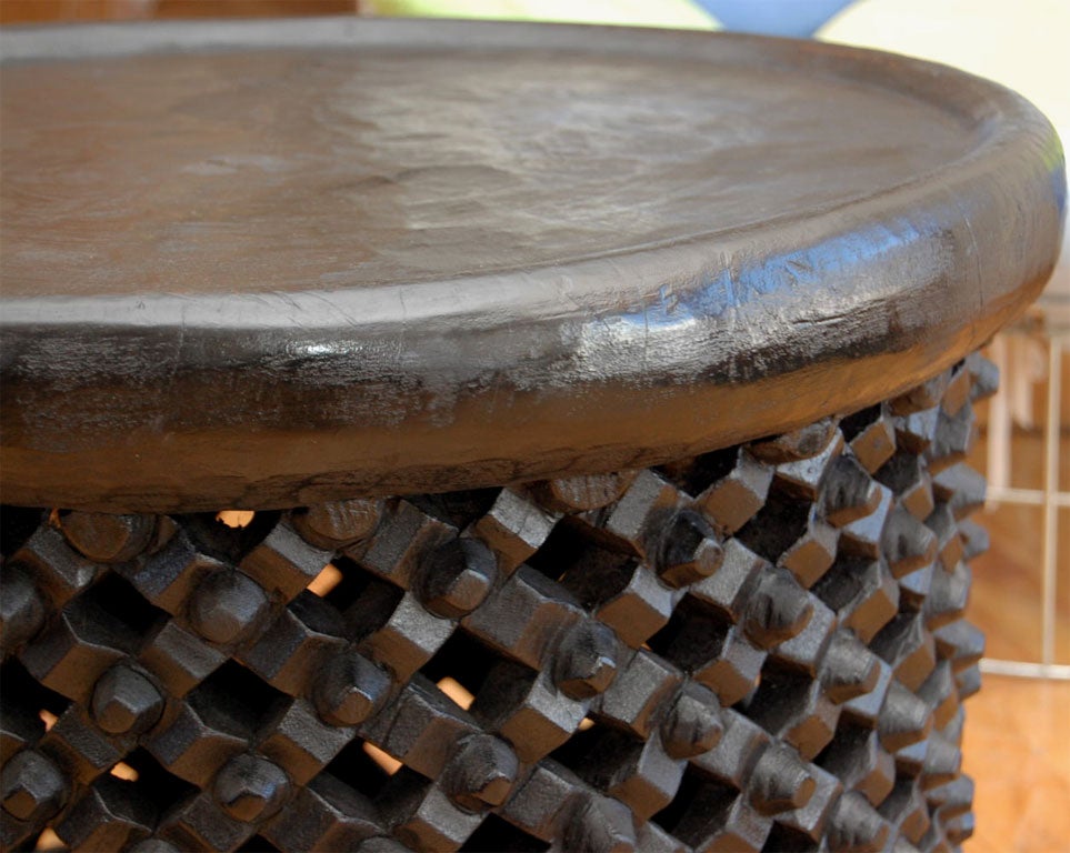 African Stool/End Table 2