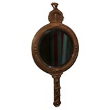 Victorian Solid Bronze  Mirror