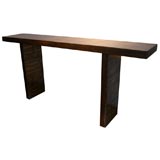 handmade antique bamboo veneer altar table