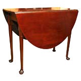 Queen Anne drop-leaf table