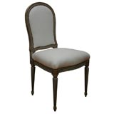 Set of 4 Louis XVI Style Dining Room Chairs by Jansen