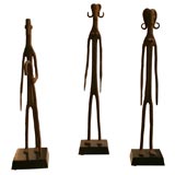 Giacometti Style Iron Figures