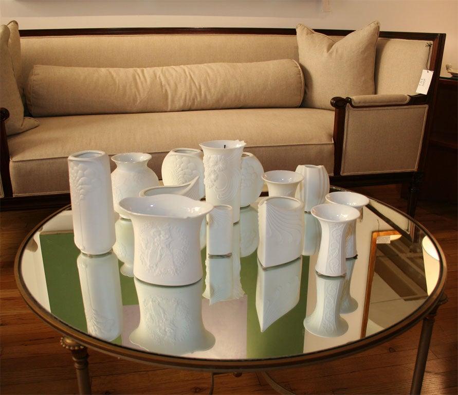 White Bisque Vases at 1stDibs