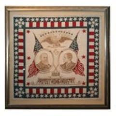 Campaign Bandanna: Harrison/Morton1888 5