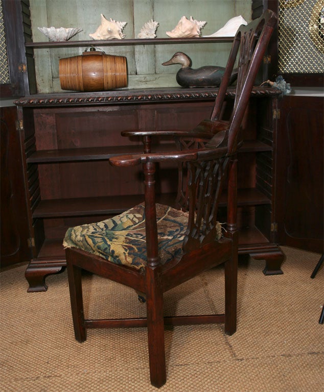 Extremely Fine 18th C English Corner Chair 2