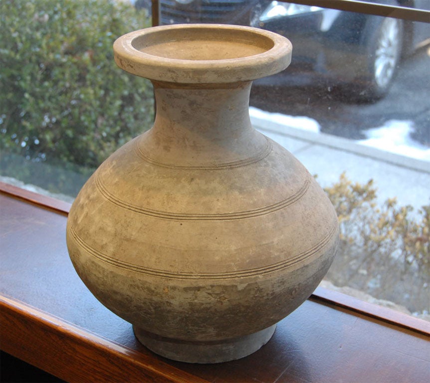 18th Century and Earlier Chinese Amphora in Hu Form