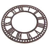 Antique Cast Iron ClockFace