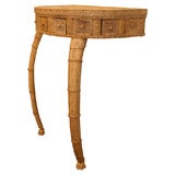 Pair of Anglo-Indian Camel Bone Console Tables