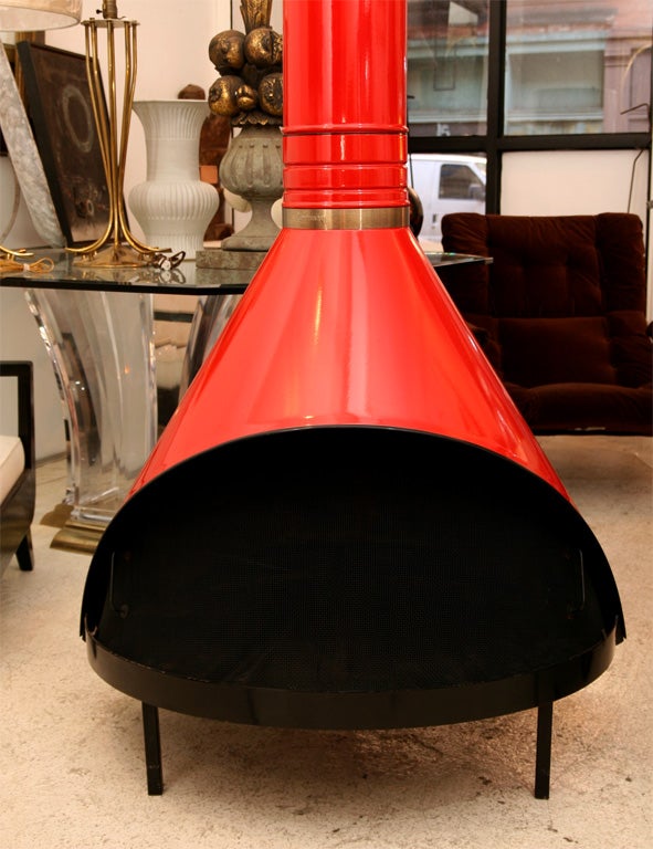 modern kiva fireplace