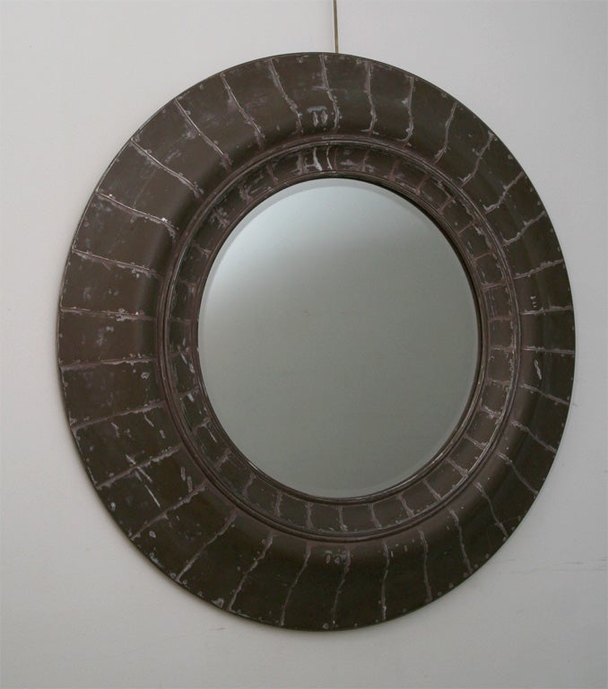Studio Furniture Metal Frame Mirror