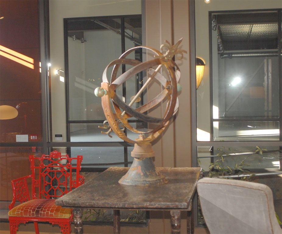 Industrial Armillary Sphere