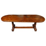 19th Century Oval Shaped Refractory Table