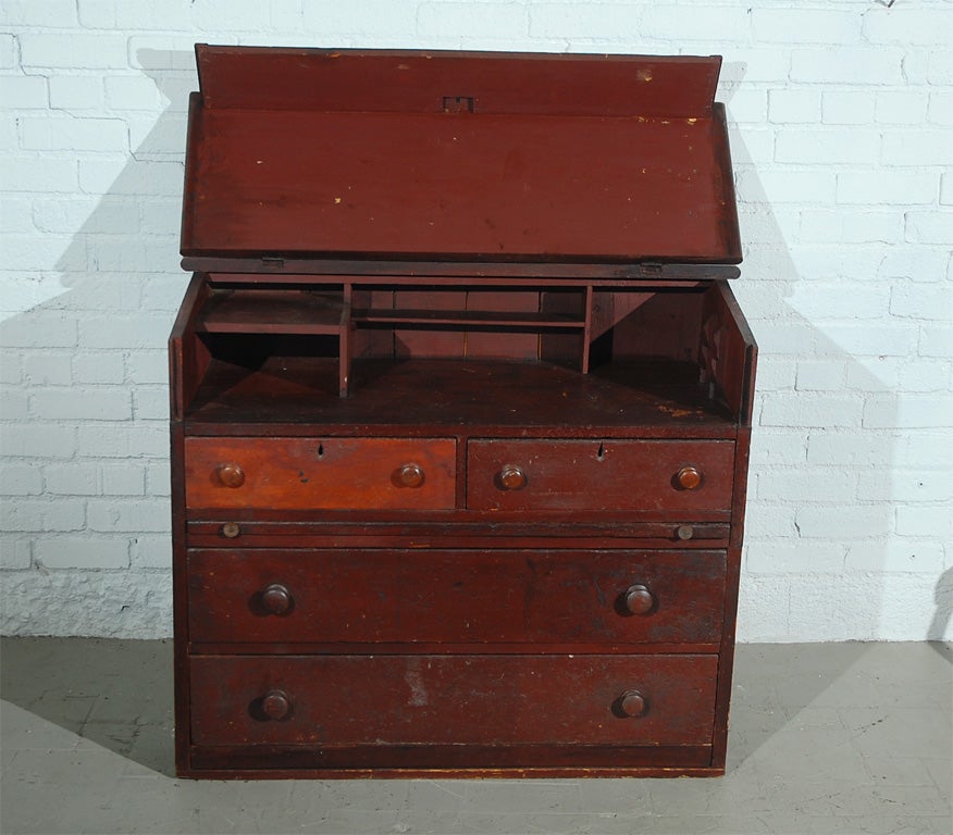 Antique Dresser/Writing Desk at 1stDibs