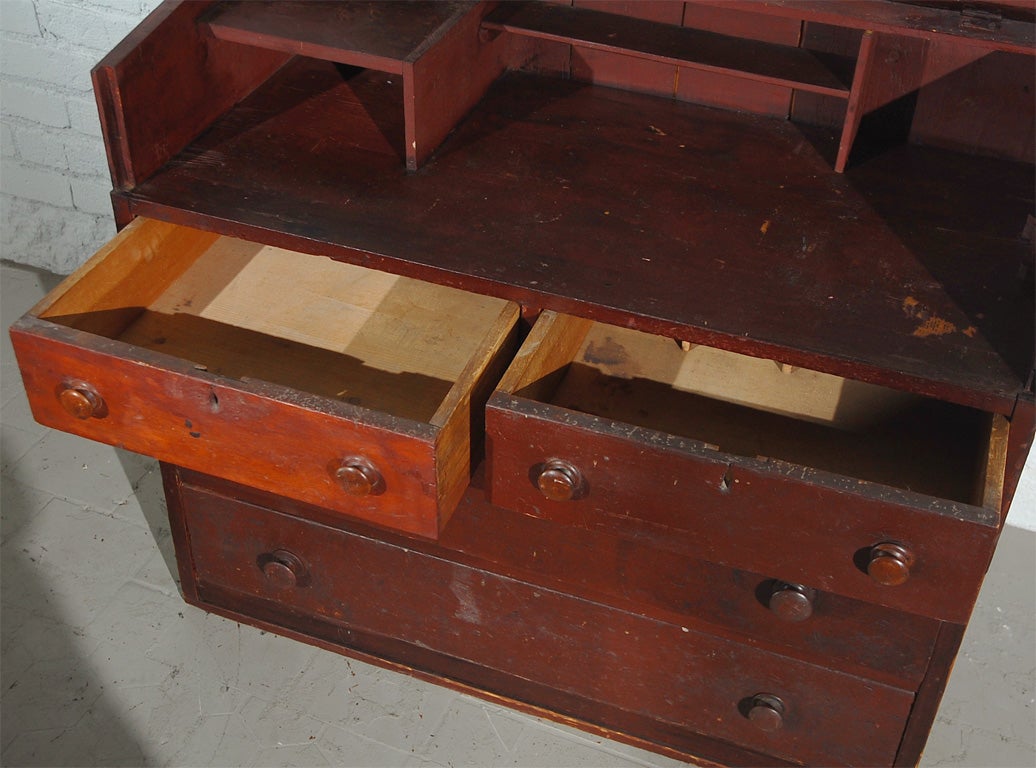 American Antique Dresser/Writing Desk