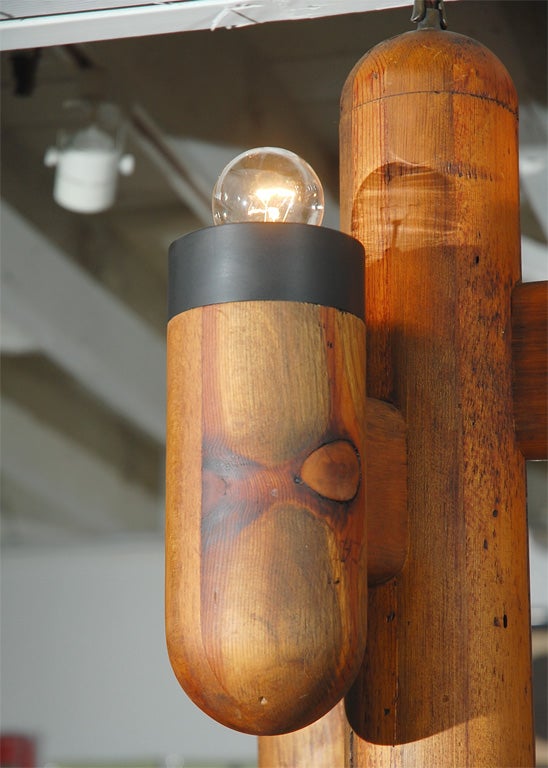Late 20th Century Vintage Cactus Pendant Light