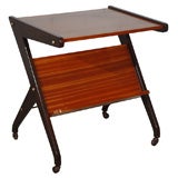 Danish Teak Serving Cart