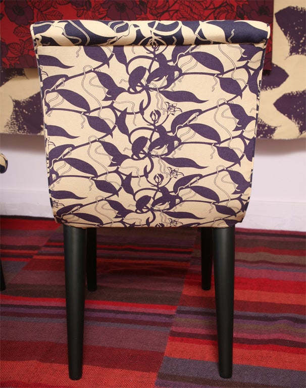 SALE! SALE! SALE! PR/RUSSEL WRIGHT attributes side chairs restored reupholstered For Sale 1