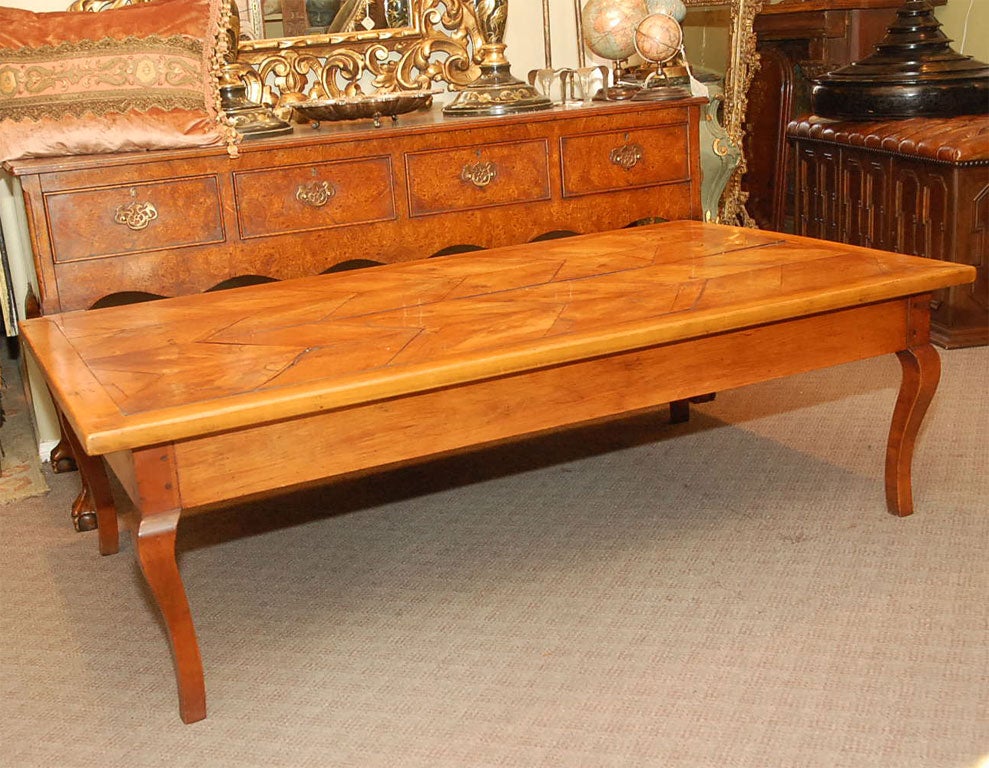 19th Century Cut-Down European  Farm Table