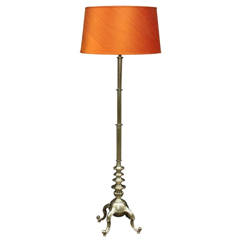 An Art Deco Floor Lamp