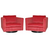 Pair of Probber Swivel Chairs