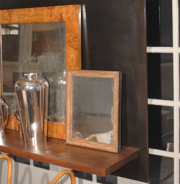 Gold Leafed Framed Mirror