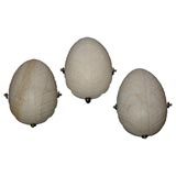 Three Art Deco Alabaster Wall Sconces