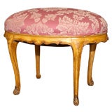 Painted Oval Tabouret