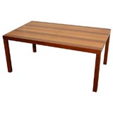Vintage Multi-Wood Dining Table, with Leaf