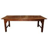 Antique English pine farmhouse table
