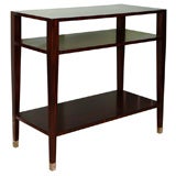 Macassar Ebony Console