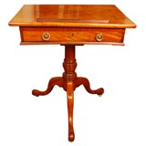 George III Mahogany Reading Table