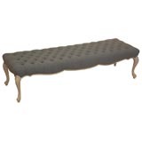 Newly Upholstered Tufted Bench