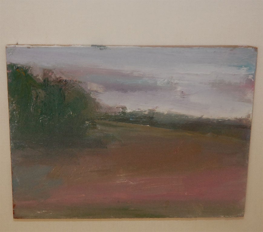 Set of Four Landscape Paintings by Susan Amato For Sale 2