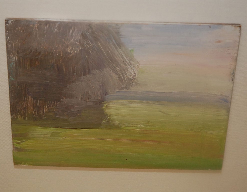 Set of Four Landscape Paintings by Susan Amato For Sale 3