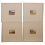 Set of Four Landscape Paintings by Susan Amato