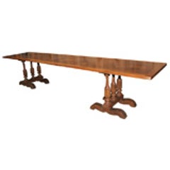 Impressive Oak Refectory Table 2