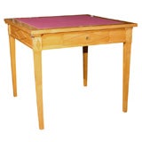 French Game Table