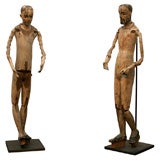 Pair of Spanish Colonial Santos Figures 8