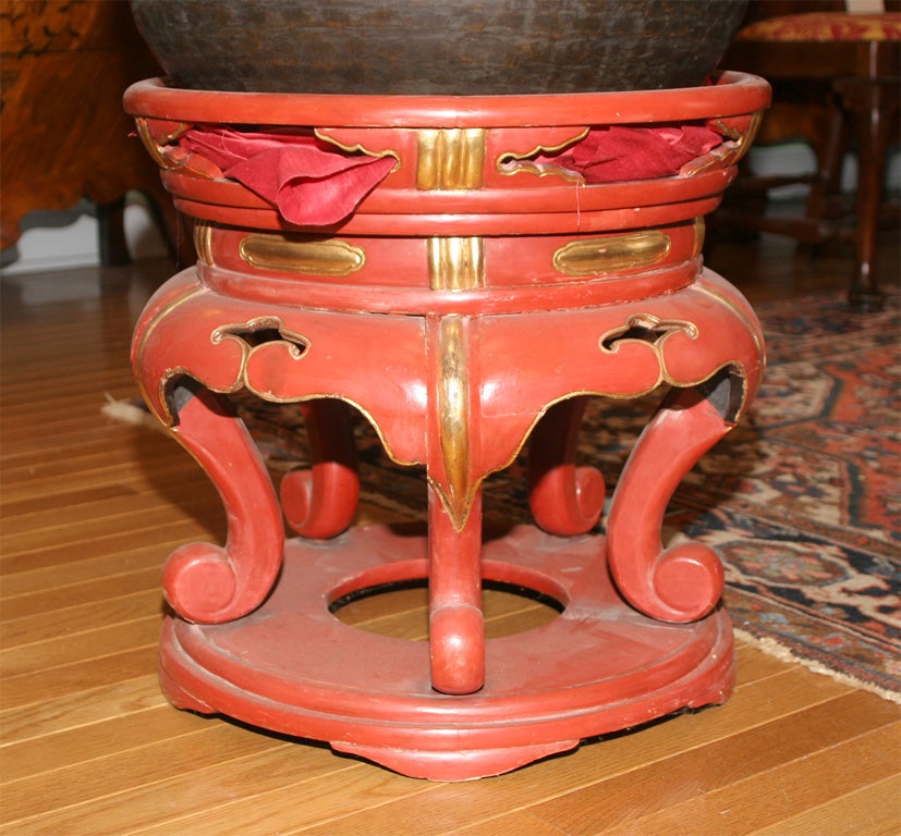 19th Century Japanese Bronze Temple Gong