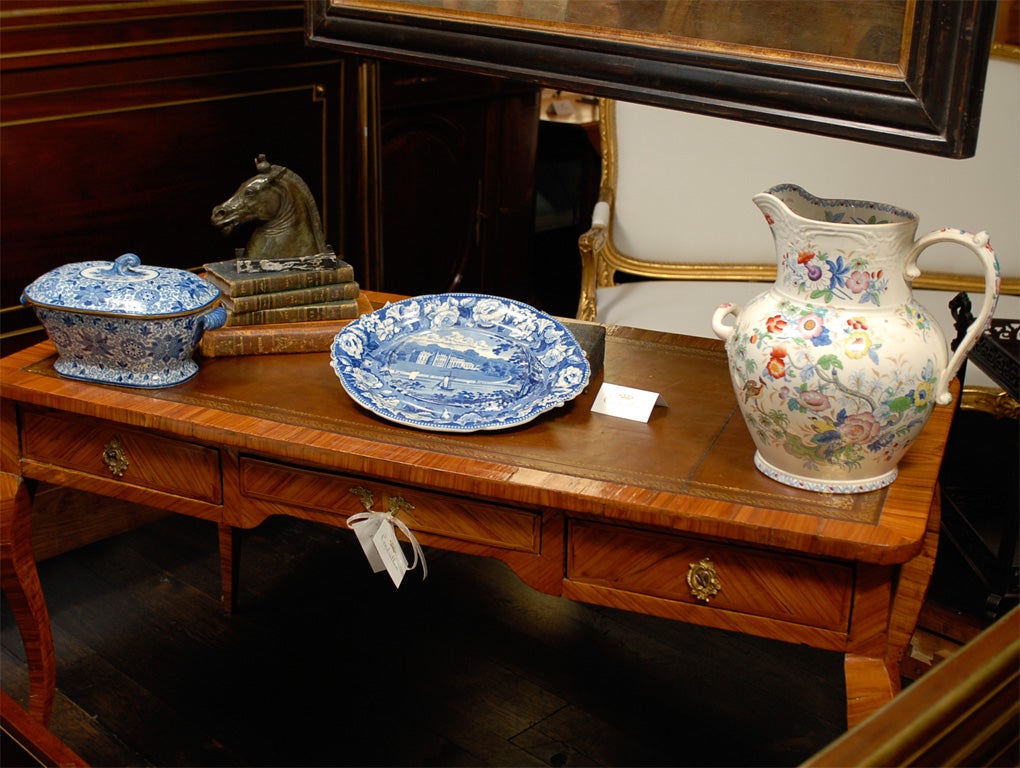 Minton "Plas Nerwidd" Seat of Marquess of Anglesey c. 1835