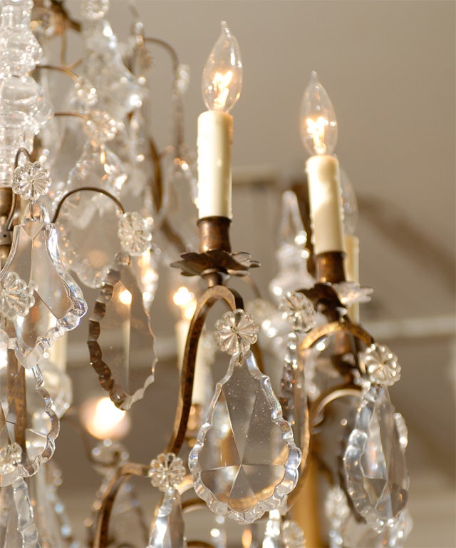 20th Century EARLY 20thC LOUIS XV STYLE CHANDELIER For Sale