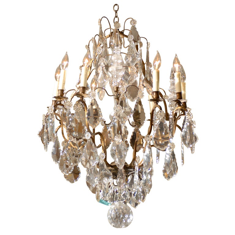 EARLY 20thC LOUIS XV STYLE CHANDELIER For Sale