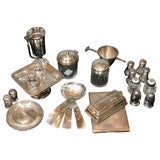 Collection of Sterling and Silverplated Items